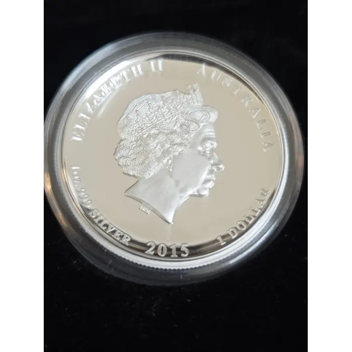 2015 year of the goat SII 1oz silver 