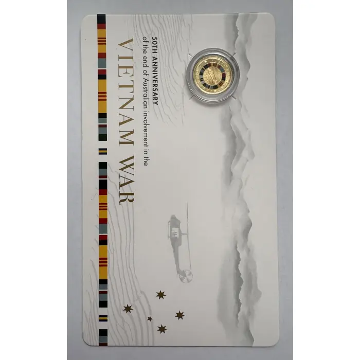 RAM $2 2023 Vietnam War Coloured Gold 'C' Mintmark UNC