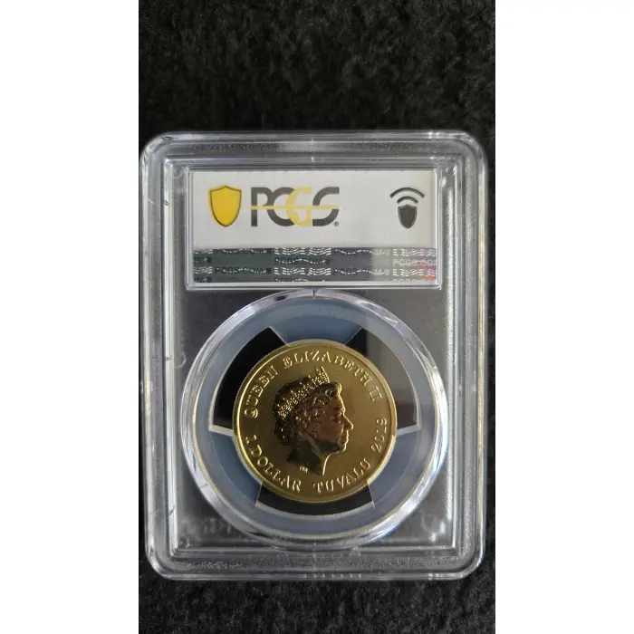 2019 Native Bees $1 MS70 top pop