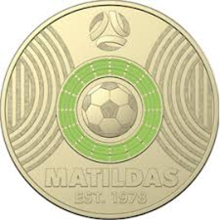 $2 2023 Matildas Light Green - CIRCULATED