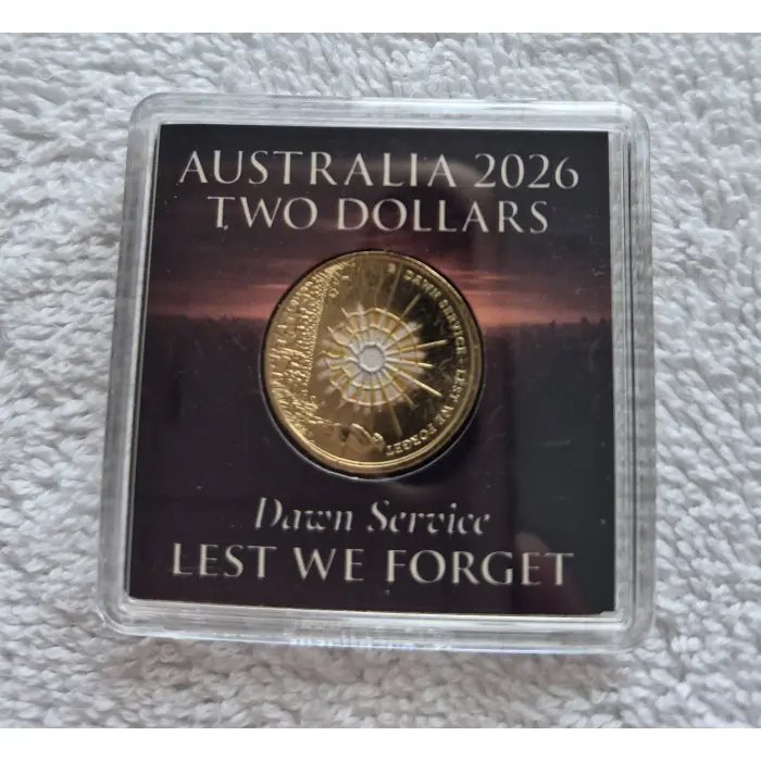 2026 Dawn Service Unc coin