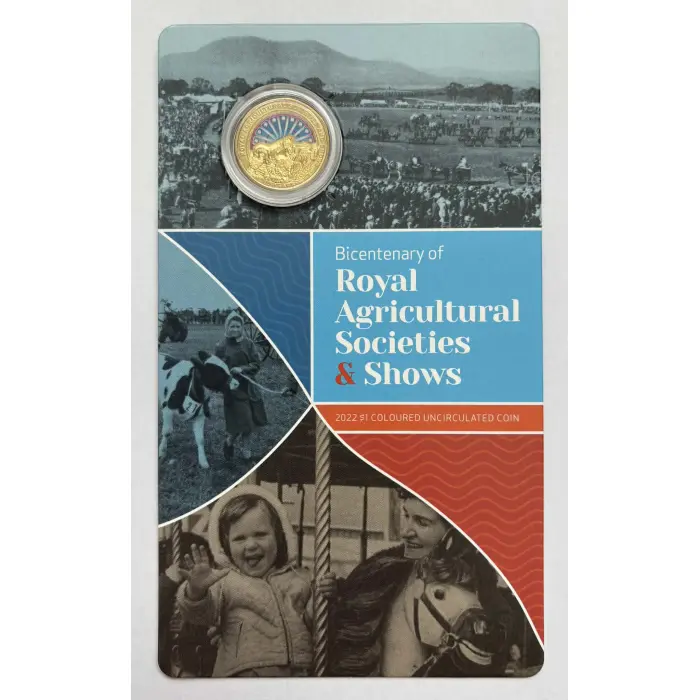 RAM $1 2022 Bicentenary of the Royal Agricultural Societies & Shows UNC