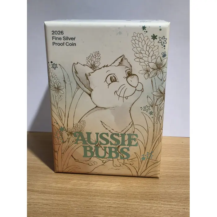 2026 $5 Aussie Bubs 1oz fine silver proof coin