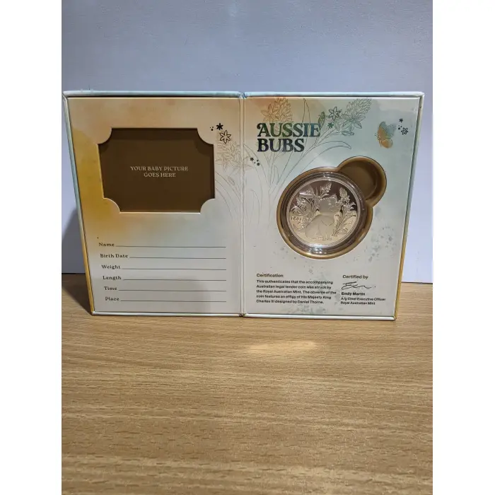 2026 $5 Aussie Bubs 1oz fine silver proof coin