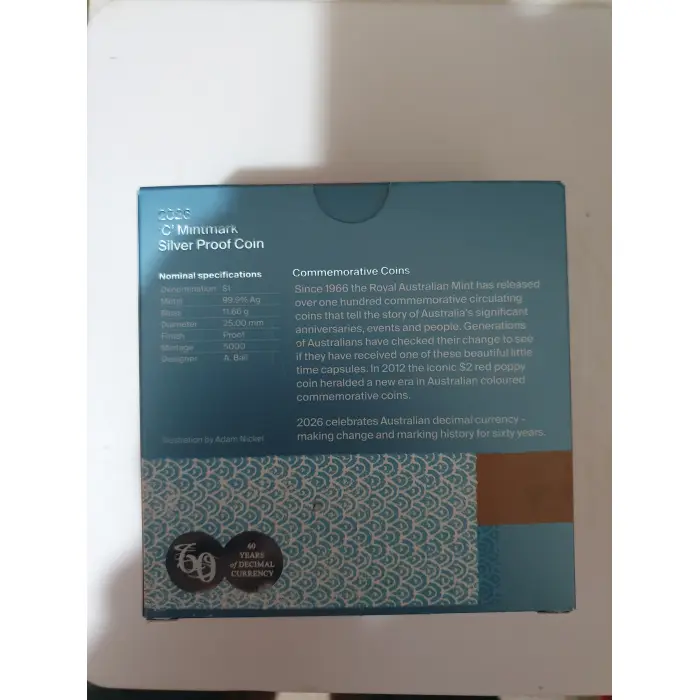 60th anniversary of the Decimal currency 