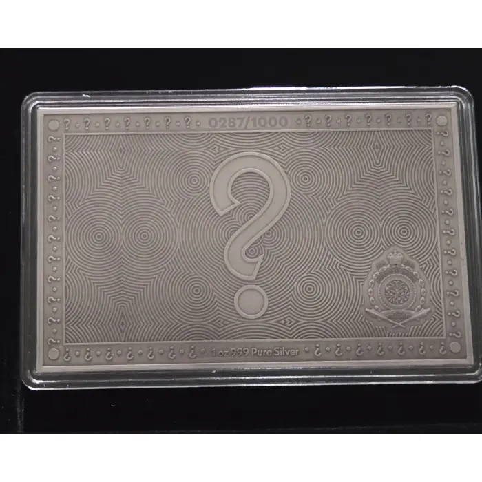 Agoro Monopoly Get Out Of Jail Free 1oz silver coin