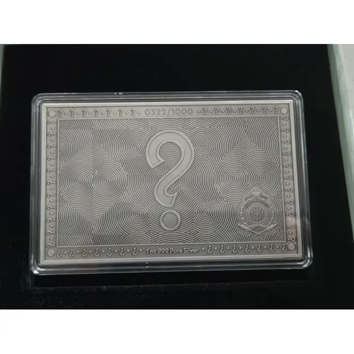 Agoro Monopoly Get Out Of Jail Free 1oz silver coin