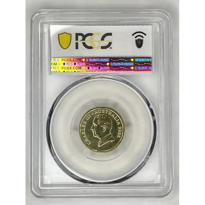 2025  $2 PCGS MS67 Australia Tassie Devil Joey AlBr