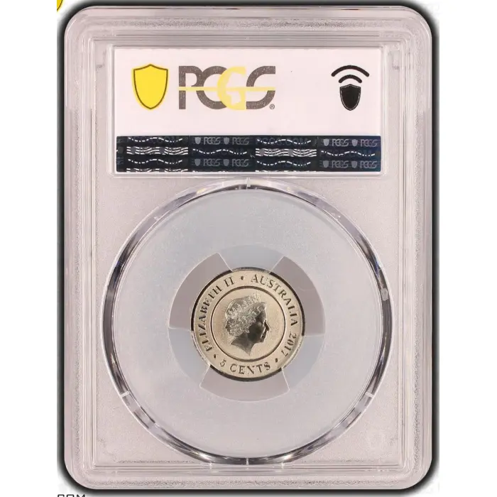 PCGS MS70 2017 5 Cent Planetary Mercury
