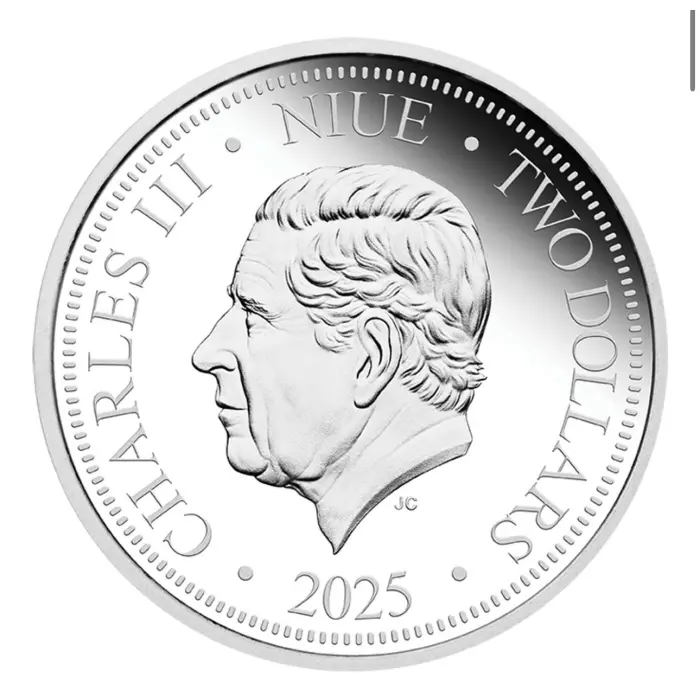 2025 AUSTRALIAN NATIVE BEES - BLUE-BANDED BEE 1OZ SILVER PROOF  COIN