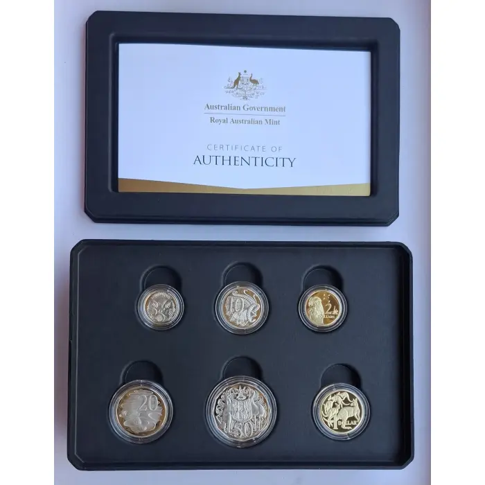 2024  His Majesty King Charles III Six-Coin PROOF Year Set