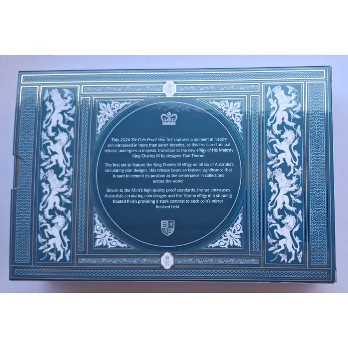 2024  His Majesty King Charles III Six-Coin PROOF Year Set