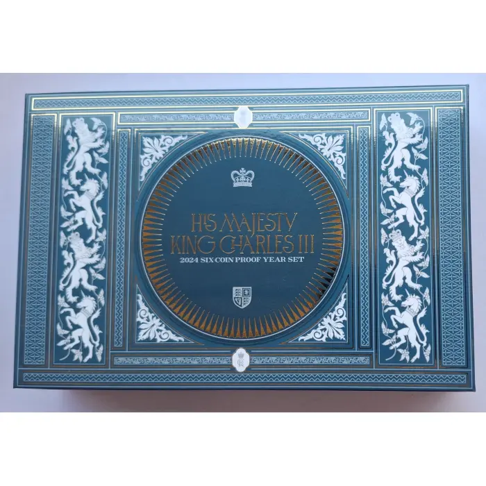 2024  His Majesty King Charles III Six-Coin PROOF Year Set