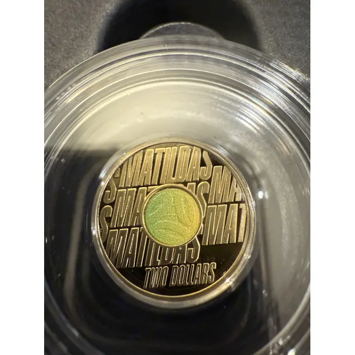 2026 $2 Matildas Colour Proof Coin