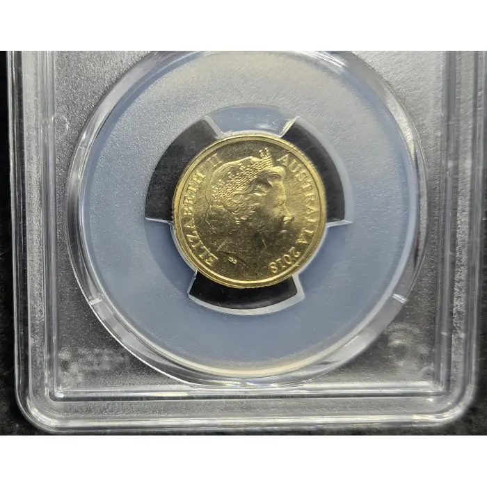 2018 C Lest We Forget Eternal Flame colourised MS67 $2