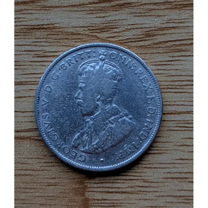 1933 Aust Florin KGV Scarce