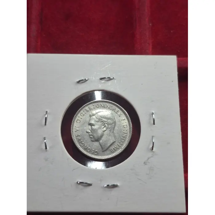 1942 D SIX PENCE UNC