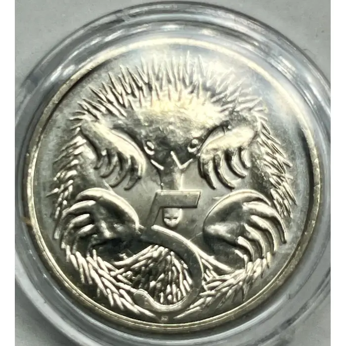 2019  5 cent Die Clash Error coin