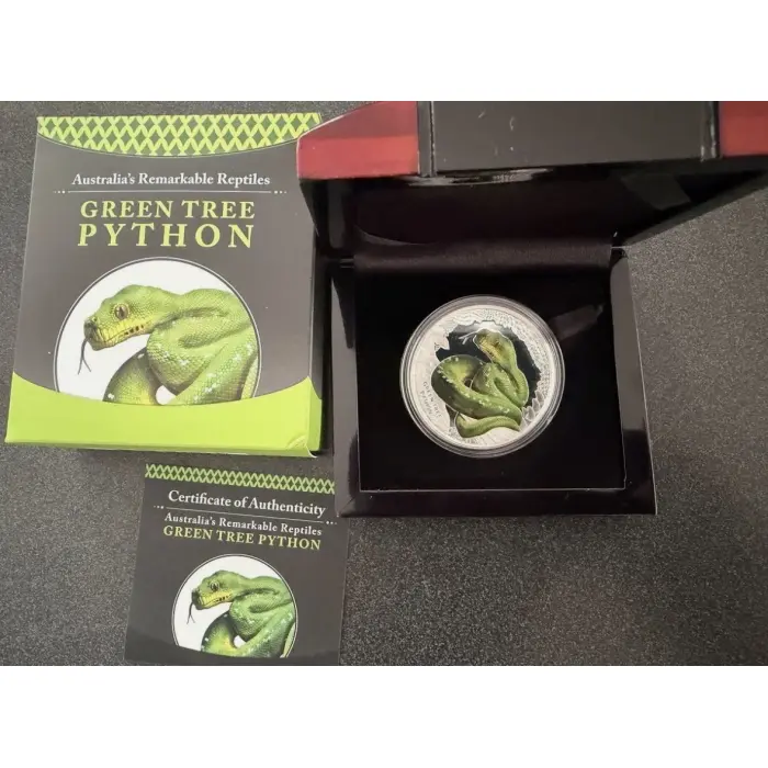 1 oz green tree python 