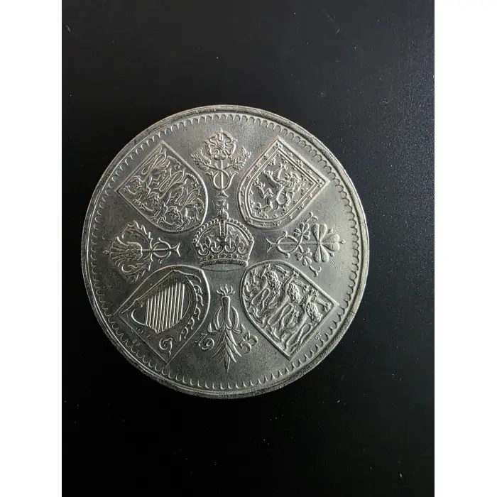 Queen Elizabeth II 1953 Coronation Uncirculated Crown