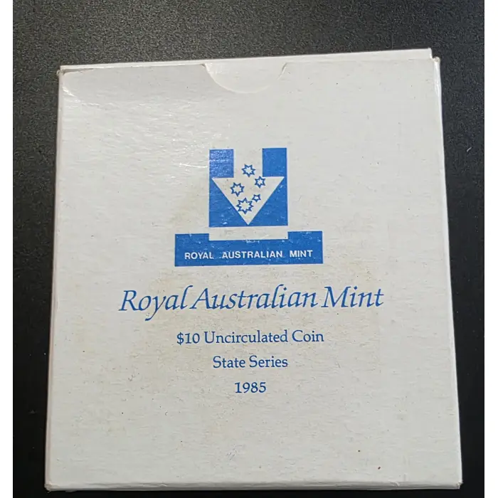 1985- "Victoria" State Series - Silver $10 Coin