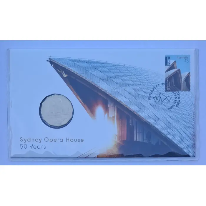 2023 50c 50th Anniversary Of The Sydney Opera House PNC