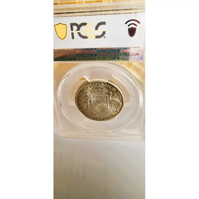 1962M Florin Graded MS65