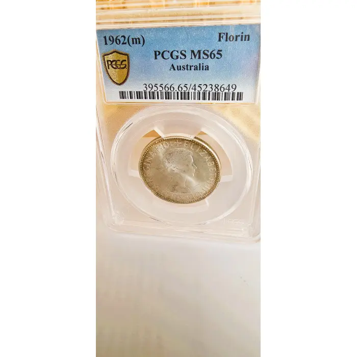 1962M Florin Graded MS65