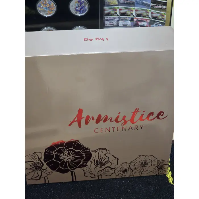 Armistice  1kg silver $30 coin 