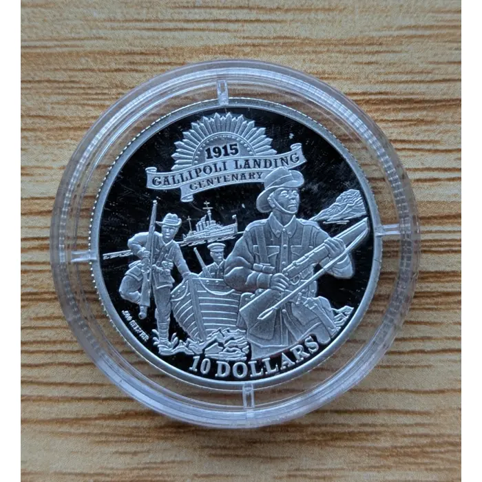 2015 $10 Silver Proof Coin Uncirc