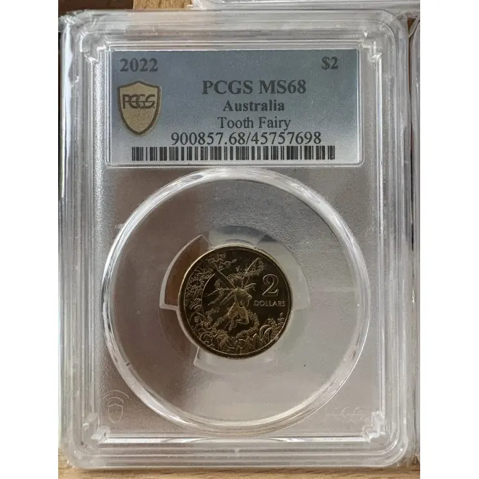 2022 $2 MS68 Tooth Fairy PCGS Coin 