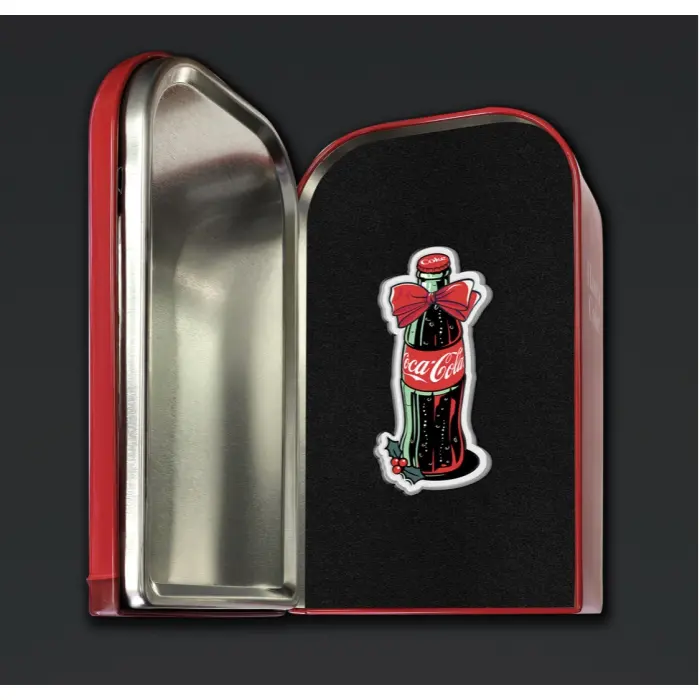 2025 PAMP COCA COLA FRIGDE - 1 Oz Silver 