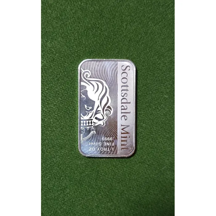 Scotsdale Mint Vortex Bar 1oz .9999 silver