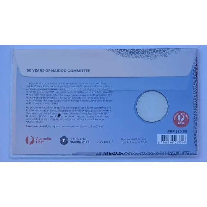 2024 50c 50 Years Of NAIDOC Committee PNC