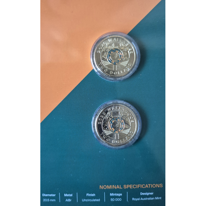 2025 Wallabies & Wallaroos 2-Coin Pack