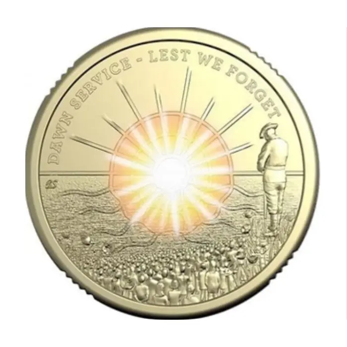 2026 Dawn Service $2 from RAM roll in lighthouse capsule