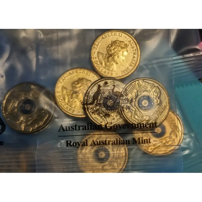 2021 $2 Australian Ambulance Service RAM bag of 5