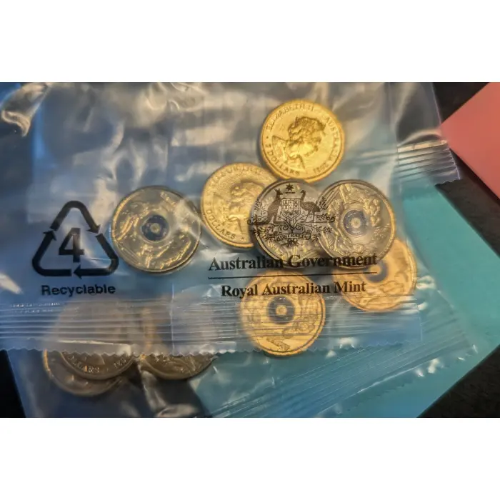 2021 $2 Australian Ambulance Service RAM bag of 5