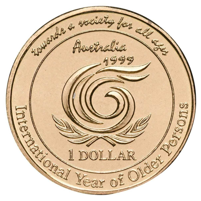 1999 $1 International Year Of Older Persons PNC