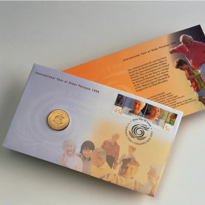 1999 $1 International Year Of Older Persons PNC