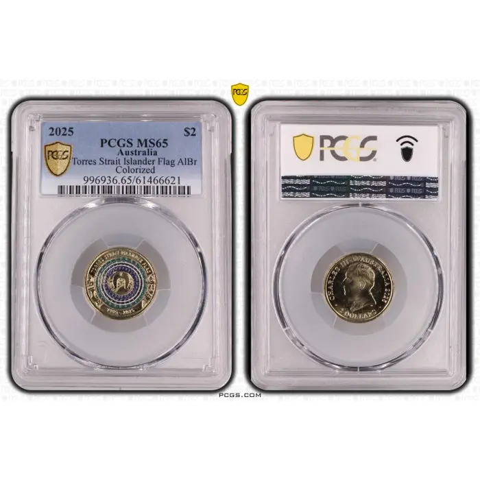  MS65 - 2025 Torres Strait Islander& 2021 Aboriginal Flag