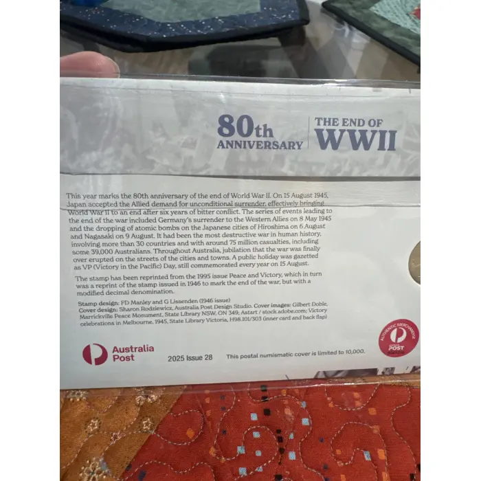 2025 WWII 80th Anniversary PNC