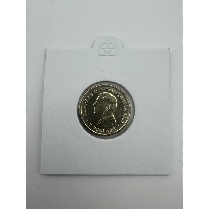 Uncirculated Dawn Service $2 Coin In 2x2 Flip