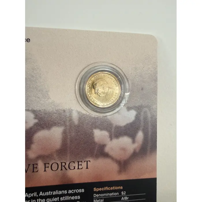 2026 $2 'C' Mintmark Dawn Coloured Uncirculated Coin
