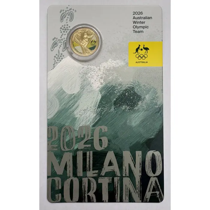 RAM $1 2026 Winter Olympic and Paralympic Coloured Coins