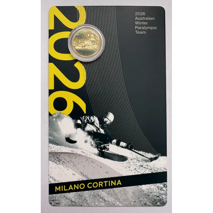 RAM $1 2026 Winter Olympic and Paralympic Coloured Coins