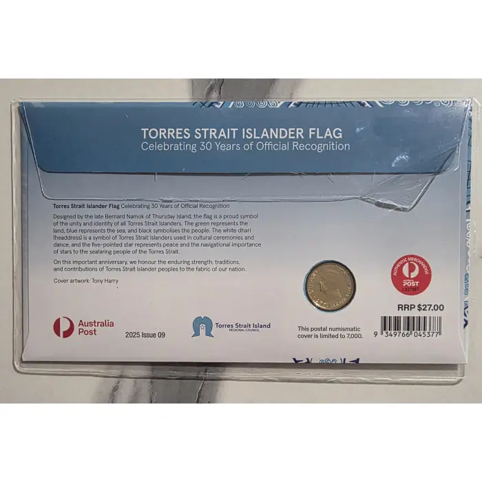 Torres Straight Islander Flag PNC 