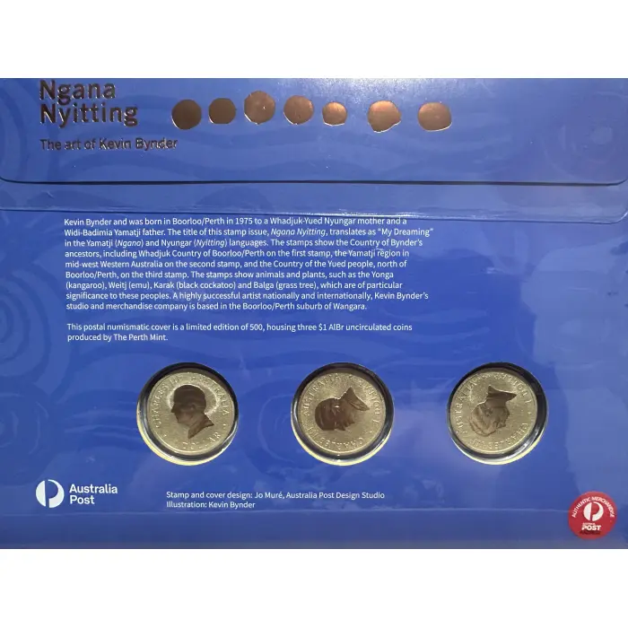 2025 Ngana Nyitting 3 coin oversized PNC 