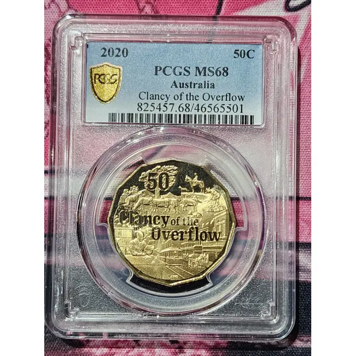 2020 Ms68 Clancy of the overflow 50c