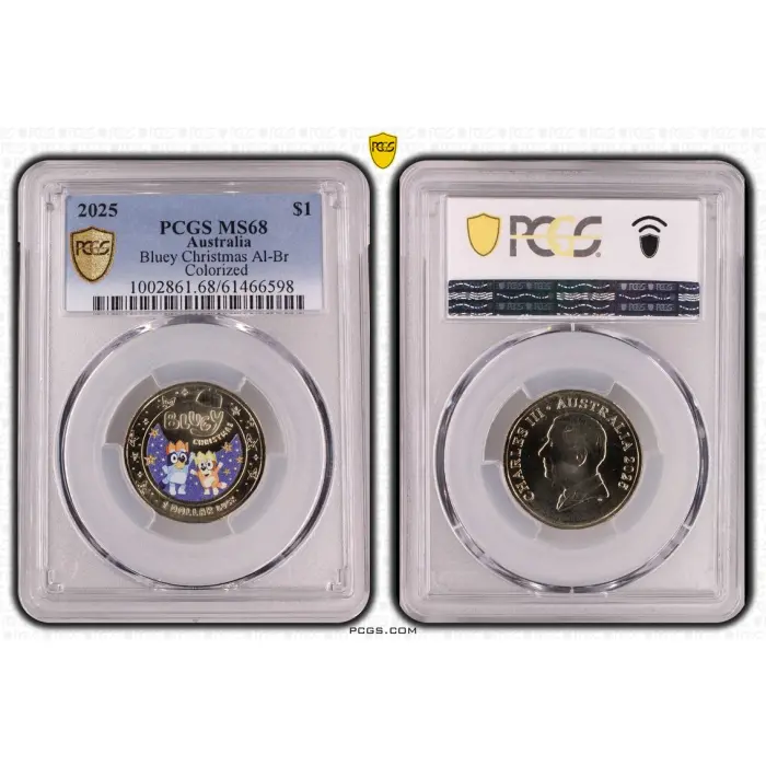 2025 - MS68 - Bluey Christmas Colour 